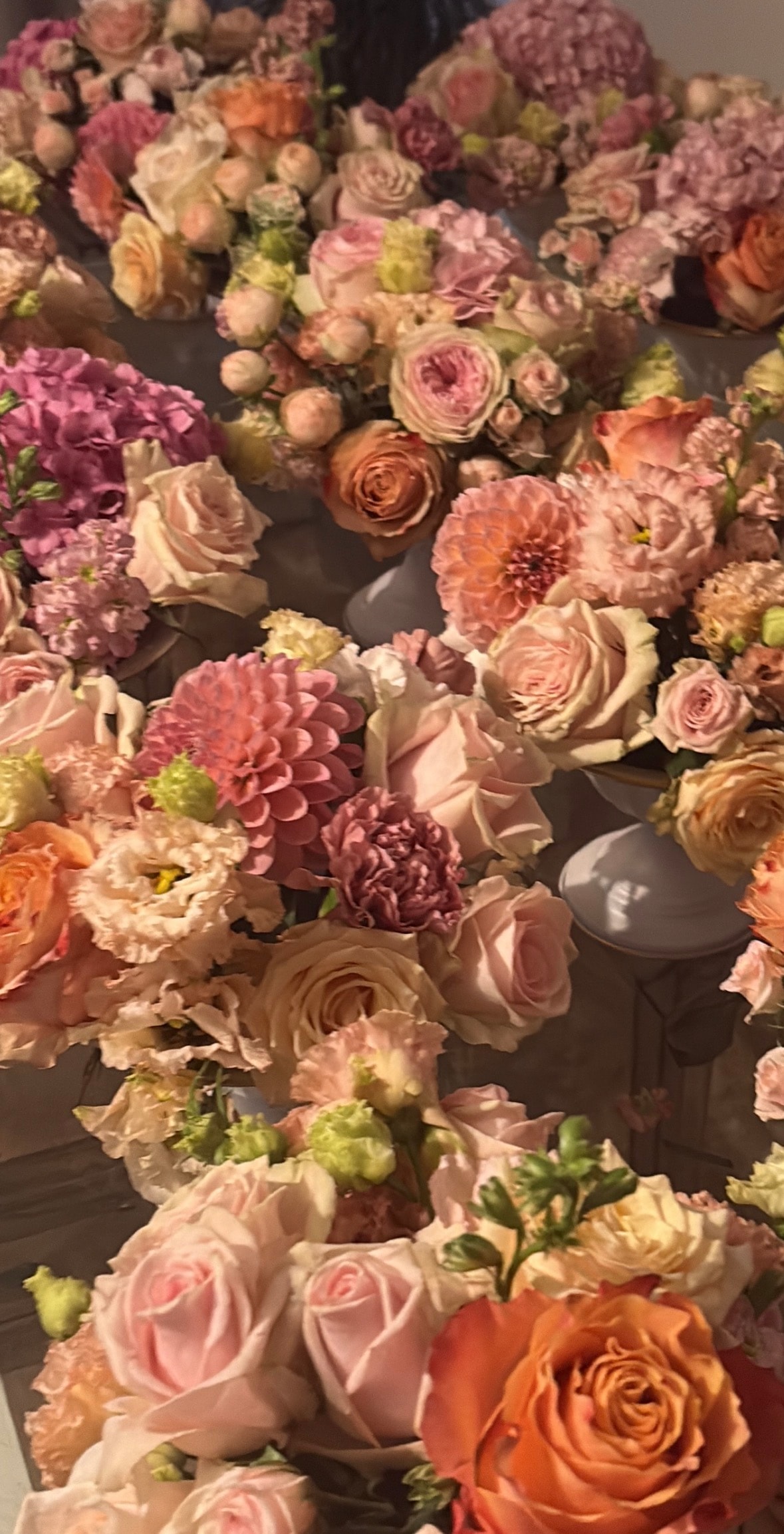 Wedding floristry detail